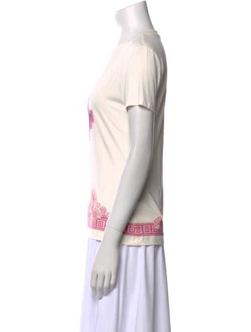 Versace Collection Graphic Print Crew Neck T-Shirt
