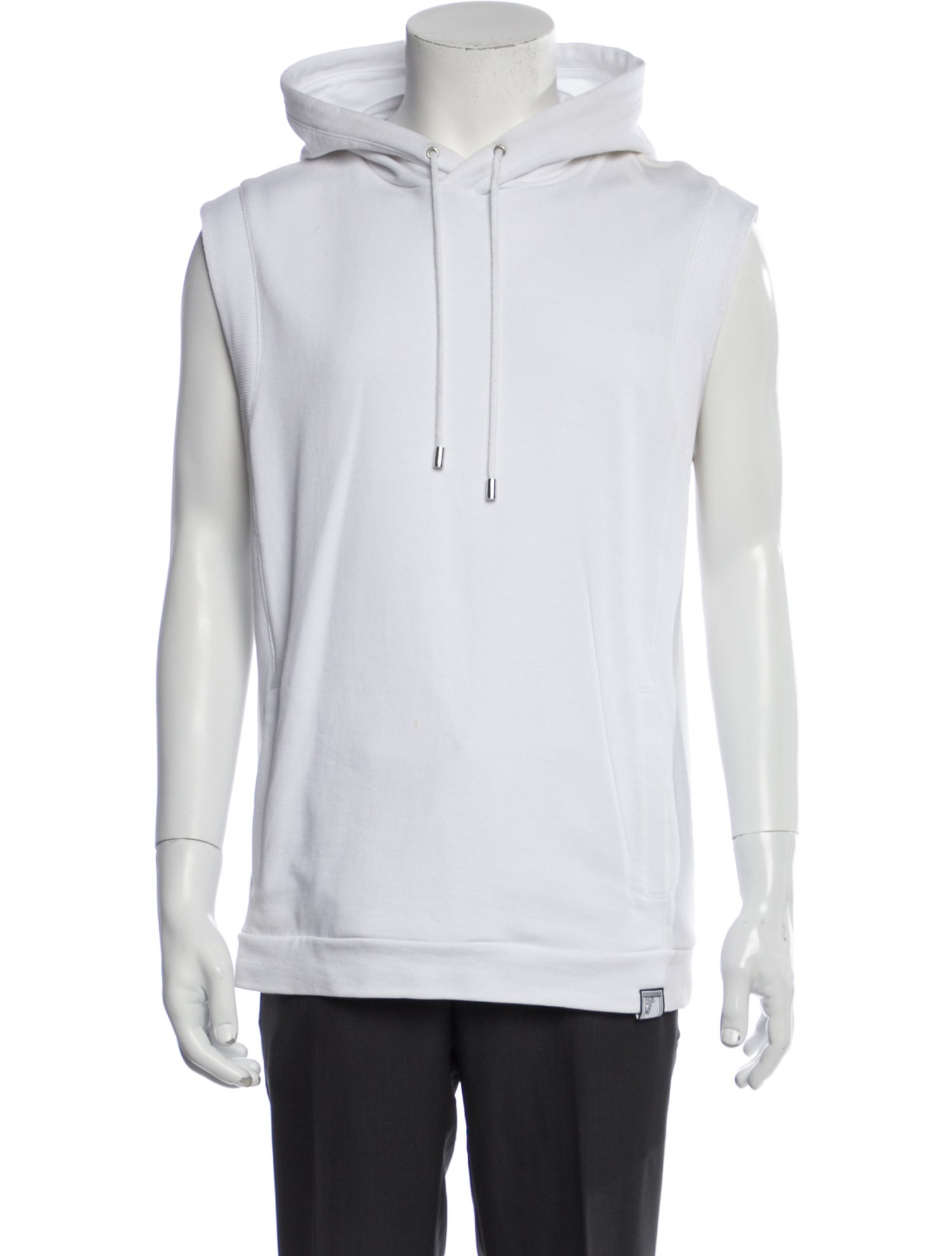 Versace Collection Crew Neck Sleeveless Hoodie