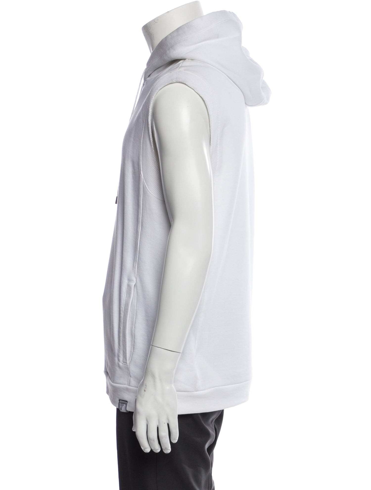 Versace Collection Crew Neck Sleeveless Hoodie