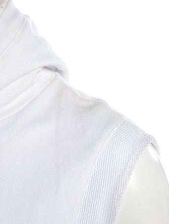 Versace Collection Crew Neck Sleeveless Hoodie