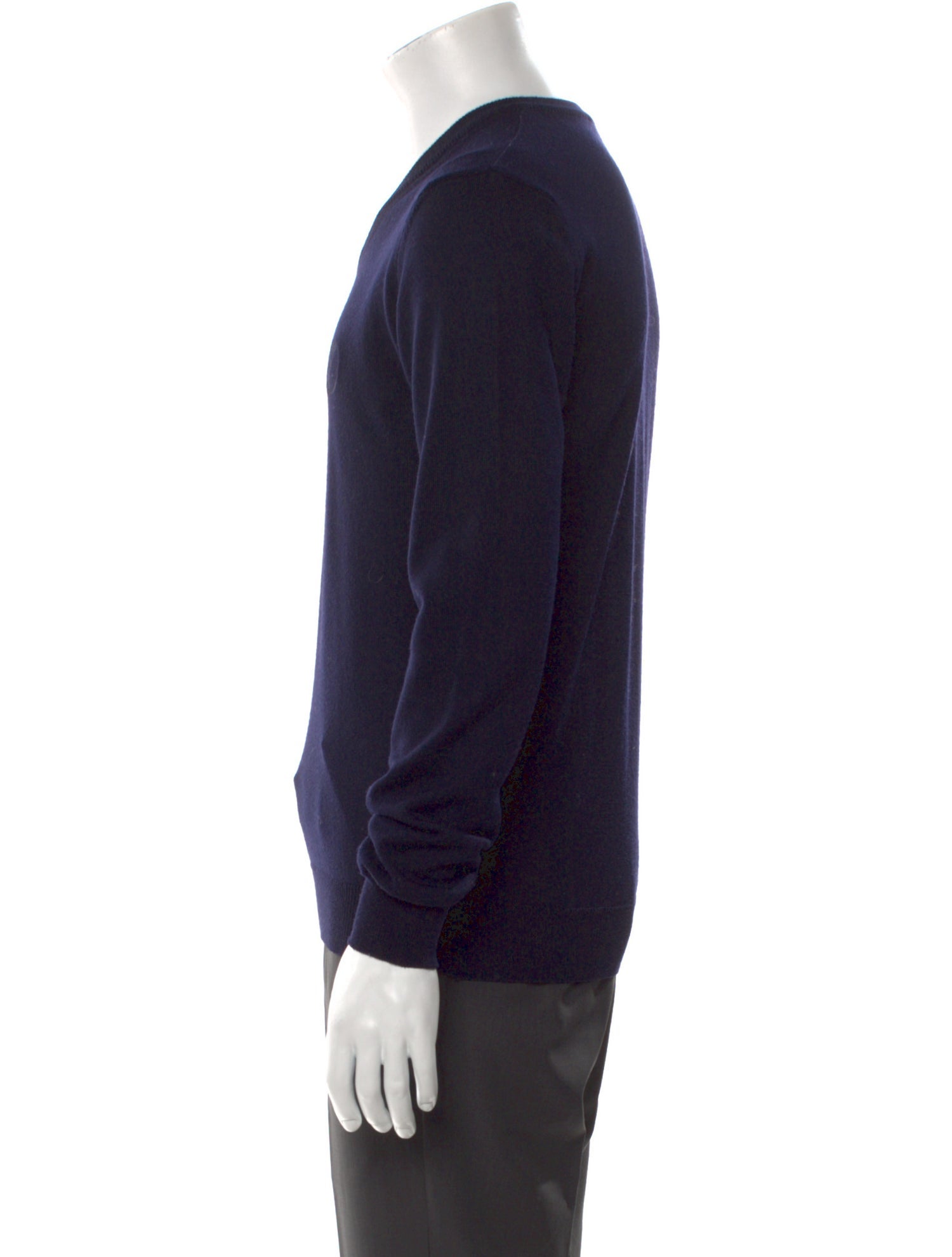 Versace Collection Virgin Wool V-Neck Pullover