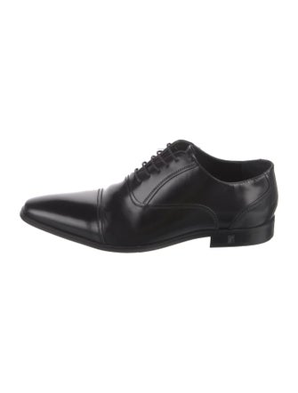 Versace Collection Patent Leather Oxfords