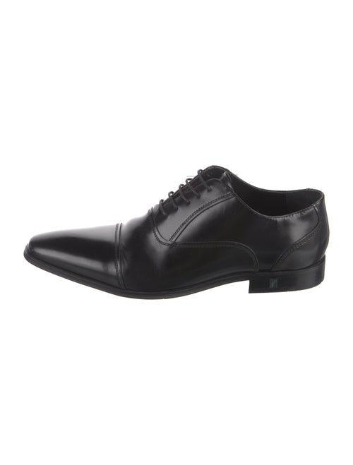 Versace Collection Patent Leather Oxfords