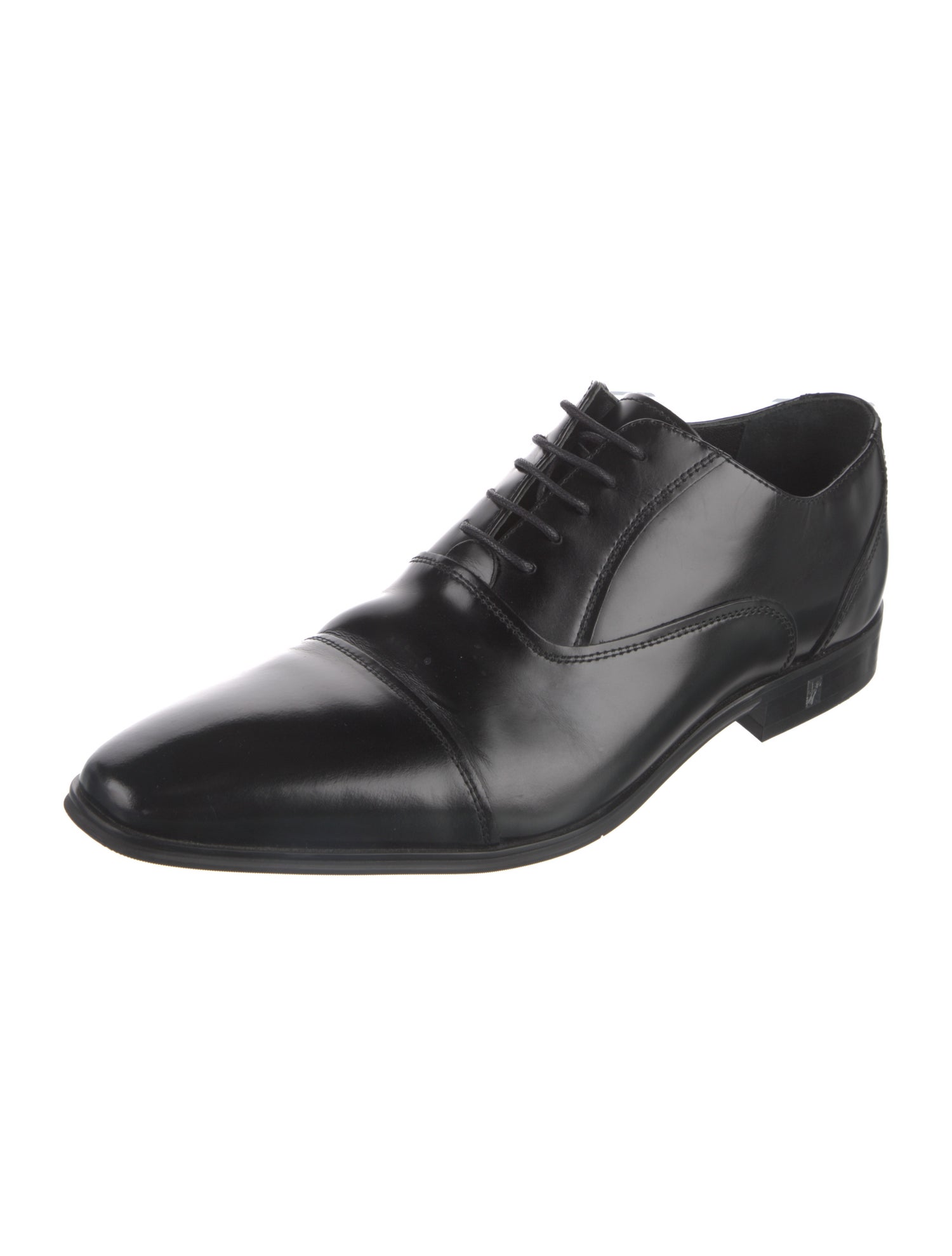 Versace Collection Patent Leather Oxfords