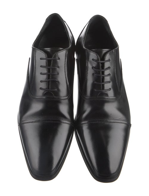 Versace Collection Patent Leather Oxfords
