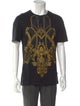 Versace Collection Graphic Print Crew Neck T-Shirt