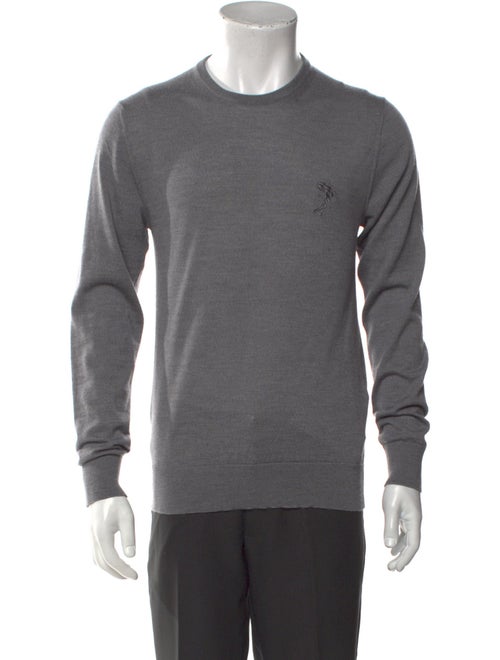 Versace Collection Wool Crew Neck Pullover