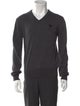 Versace Collection Wool V-Neck Pullover