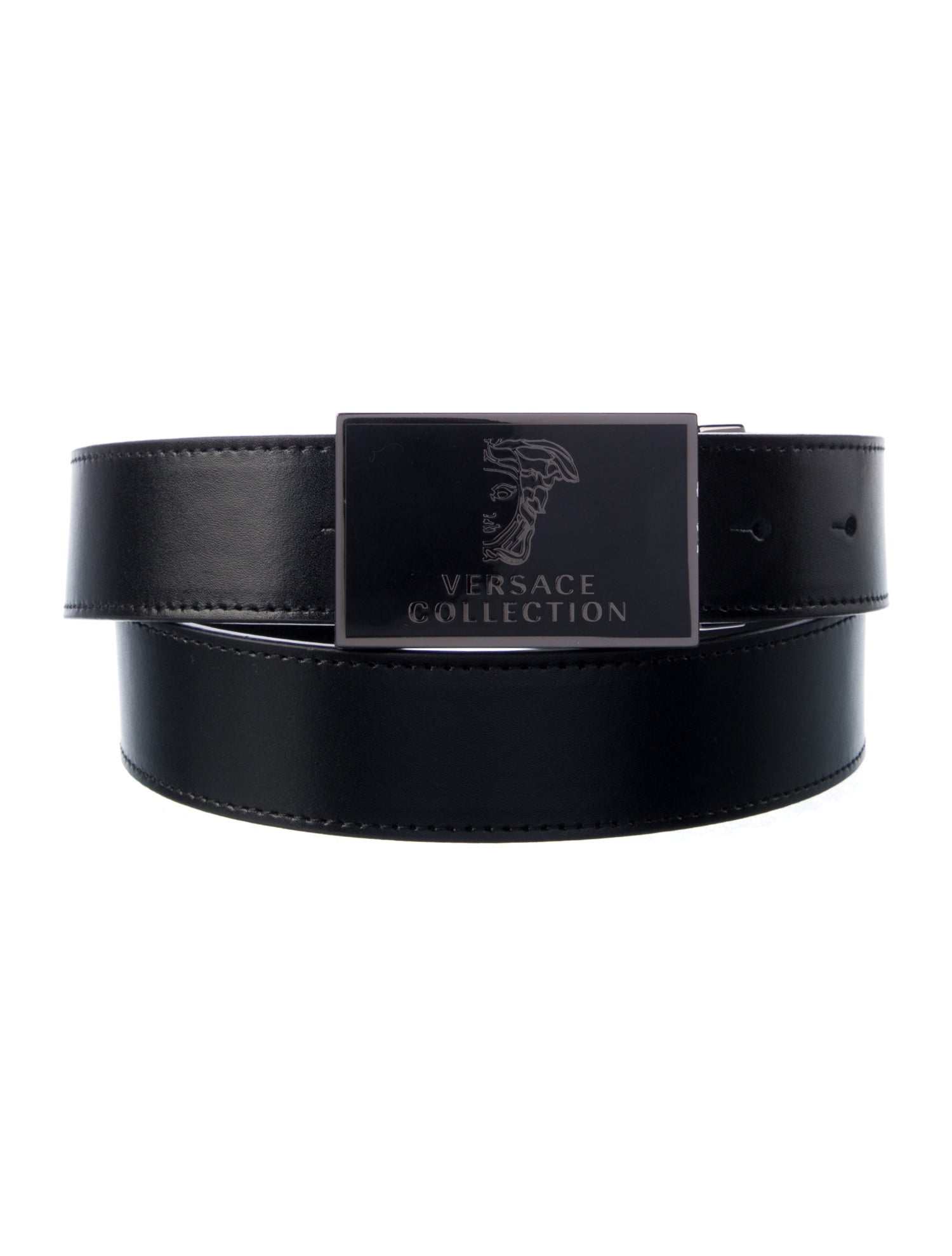 Versace Collection Medusa Insignia Leather Belt Kit