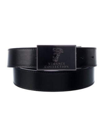 Versace Collection Medusa Insignia Leather Belt Kit