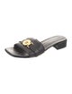 Versace Collection Leather Slides