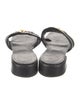 Versace Collection Leather Slides