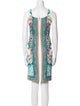 Versace Collection Printed Mini Dress