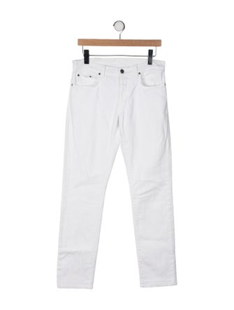 Versace Collection Mid-Rise Straight Leg Jeans