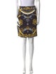 Versace Collection Printed Knee-Length Skirt