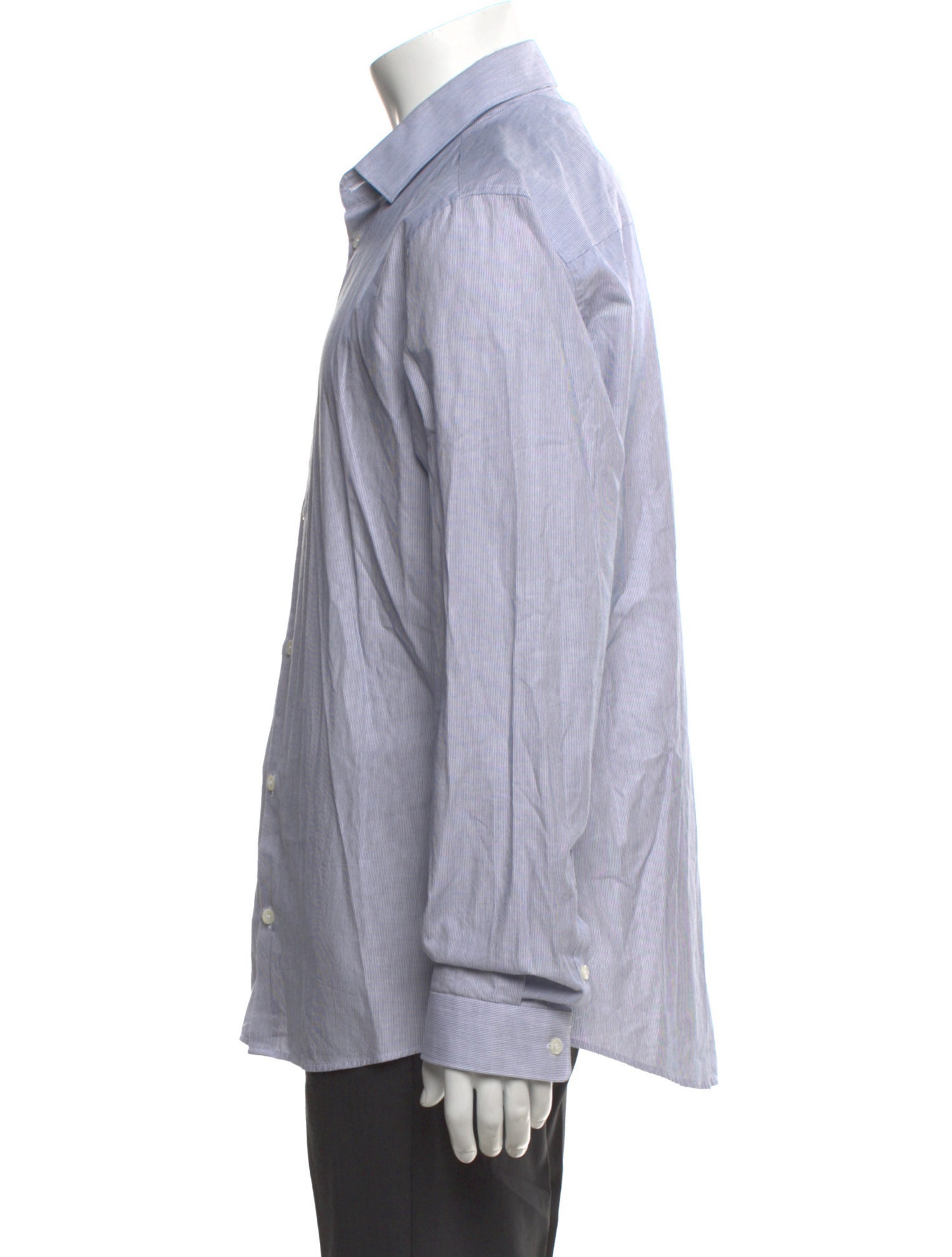 Versace Collection Medusa Insignia Long Sleeve Shirt