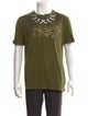 Versace Collection Graphic Print Crew Neck T-Shirt