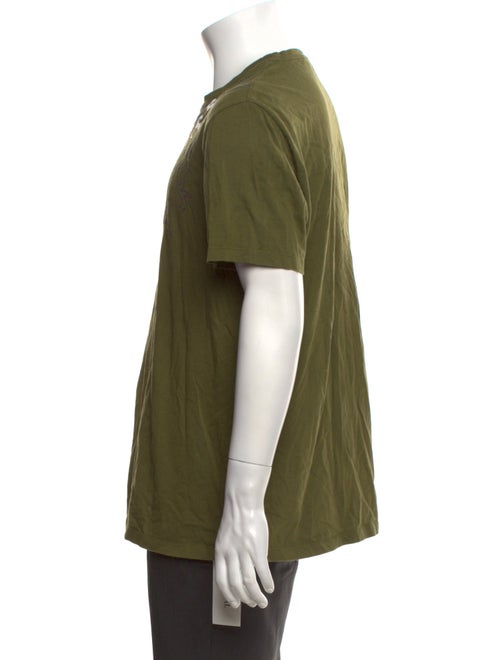 Versace Collection Graphic Print Crew Neck T-Shirt