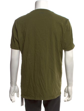 Versace Collection Graphic Print Crew Neck T-Shirt