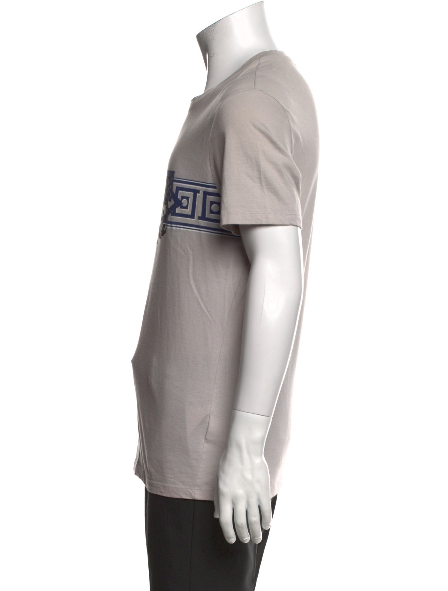 Versace Collection Graphic Print Crew Neck T-Shirt