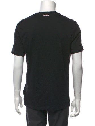 Versace Collection Graphic Print Crew Neck T-Shirt