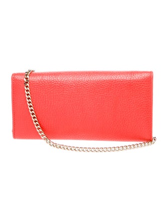 Versace Collection Leather Clutch