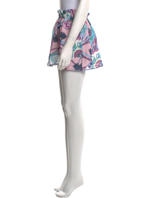 Young Versace Pattern Print Skirt