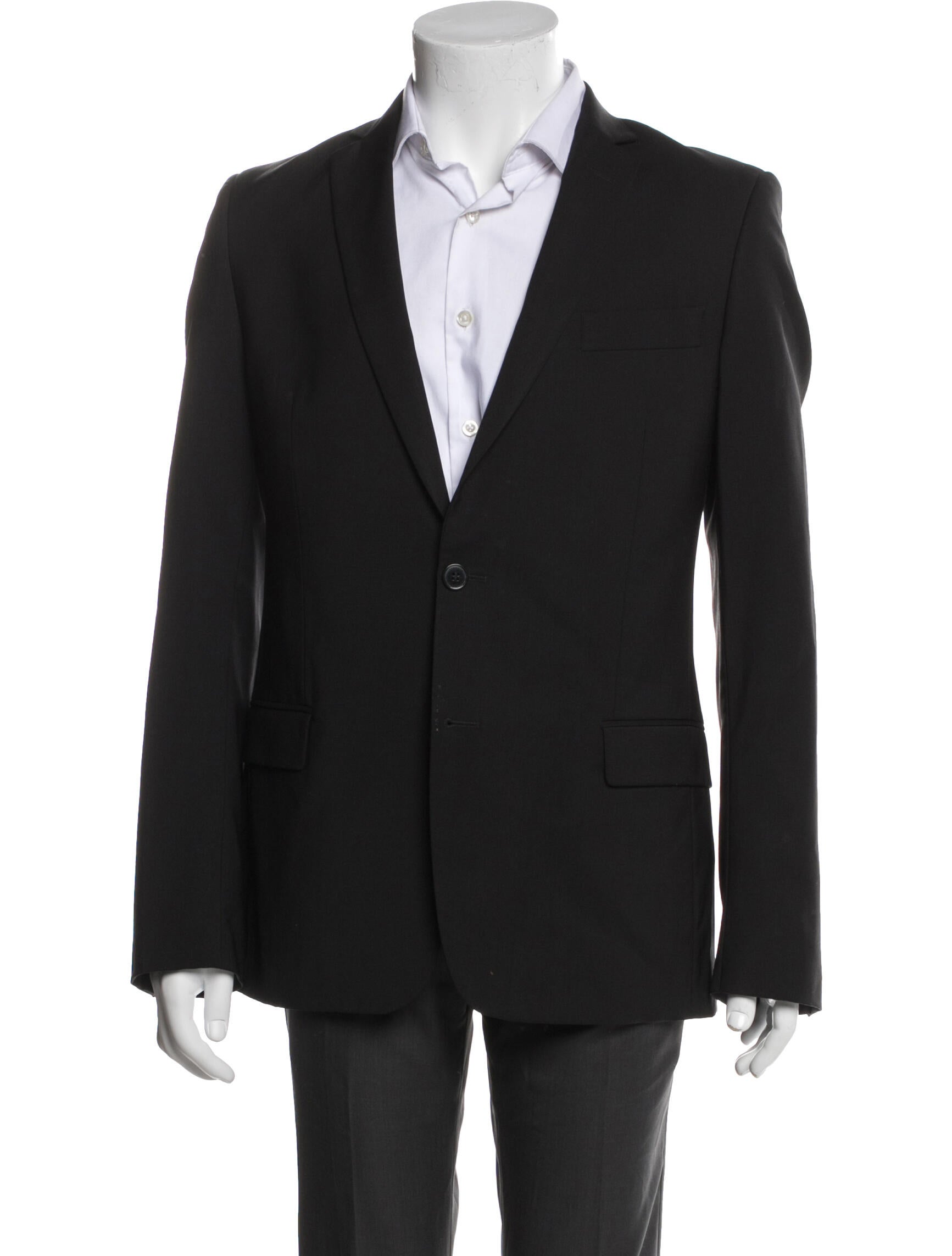 Versace Collection Wool Peacoat