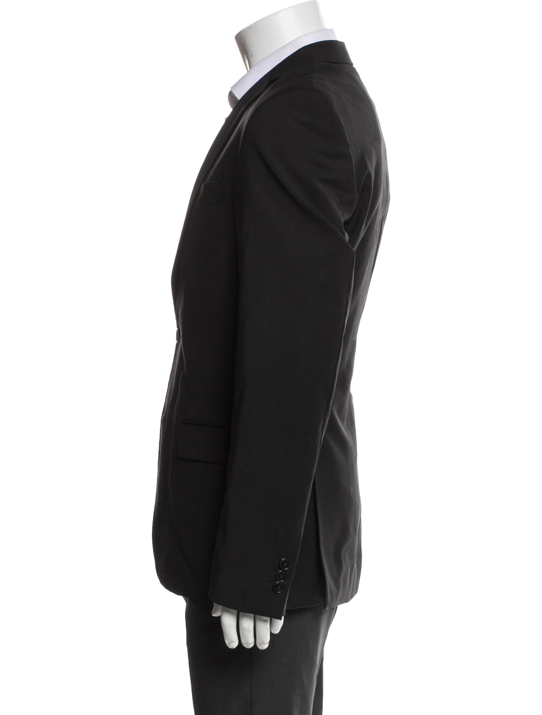 Versace Collection Wool Peacoat