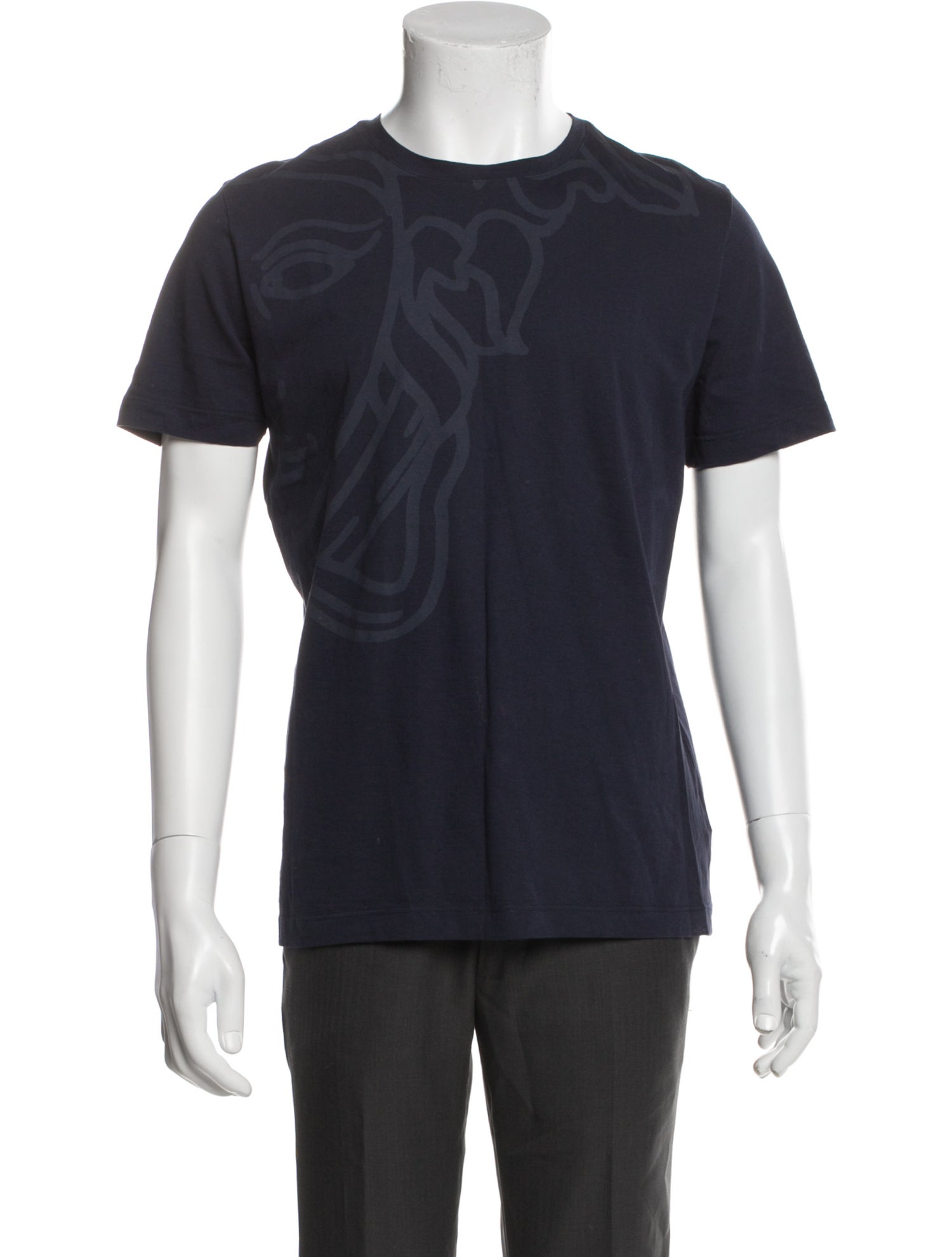 Versace Collection Medusa Insignia Crew Neck T-Shirt