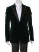 Versace Collection Colorblock Pattern Blazer
