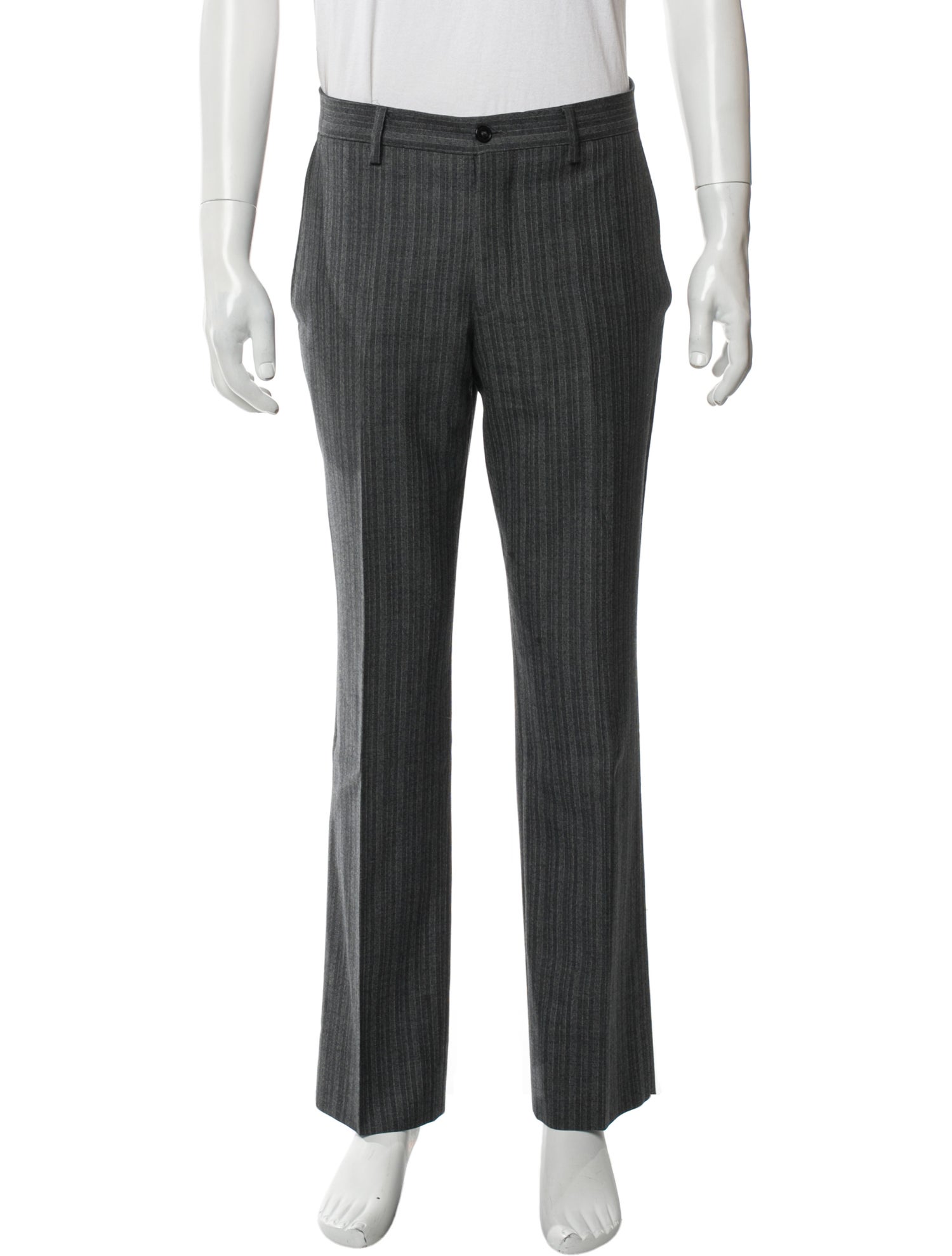Versace Collection Striped Dress Pants