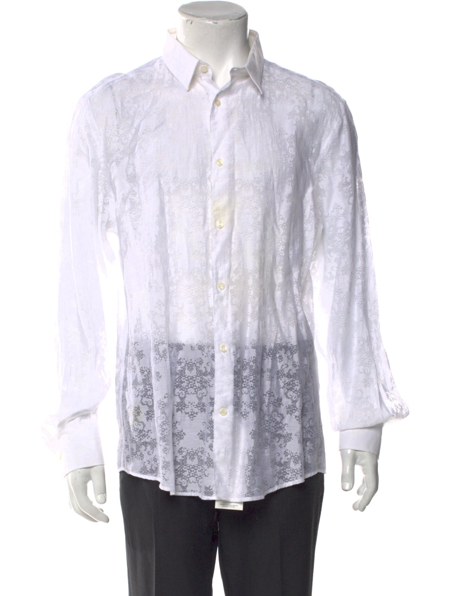 Versace Collection Long Sleeve Dress Shirt