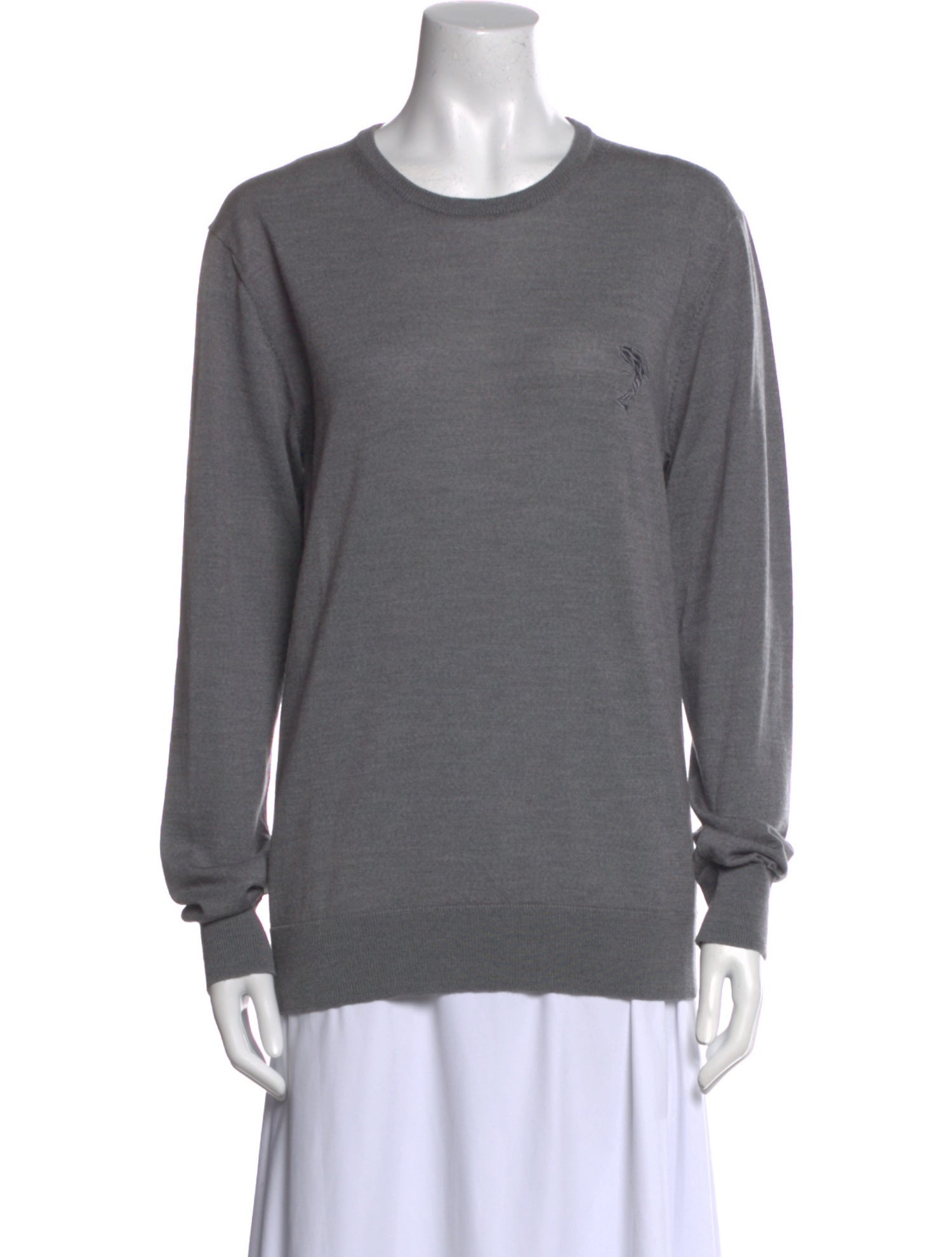 Versace Collection Wool Crew Neck Sweatshirt