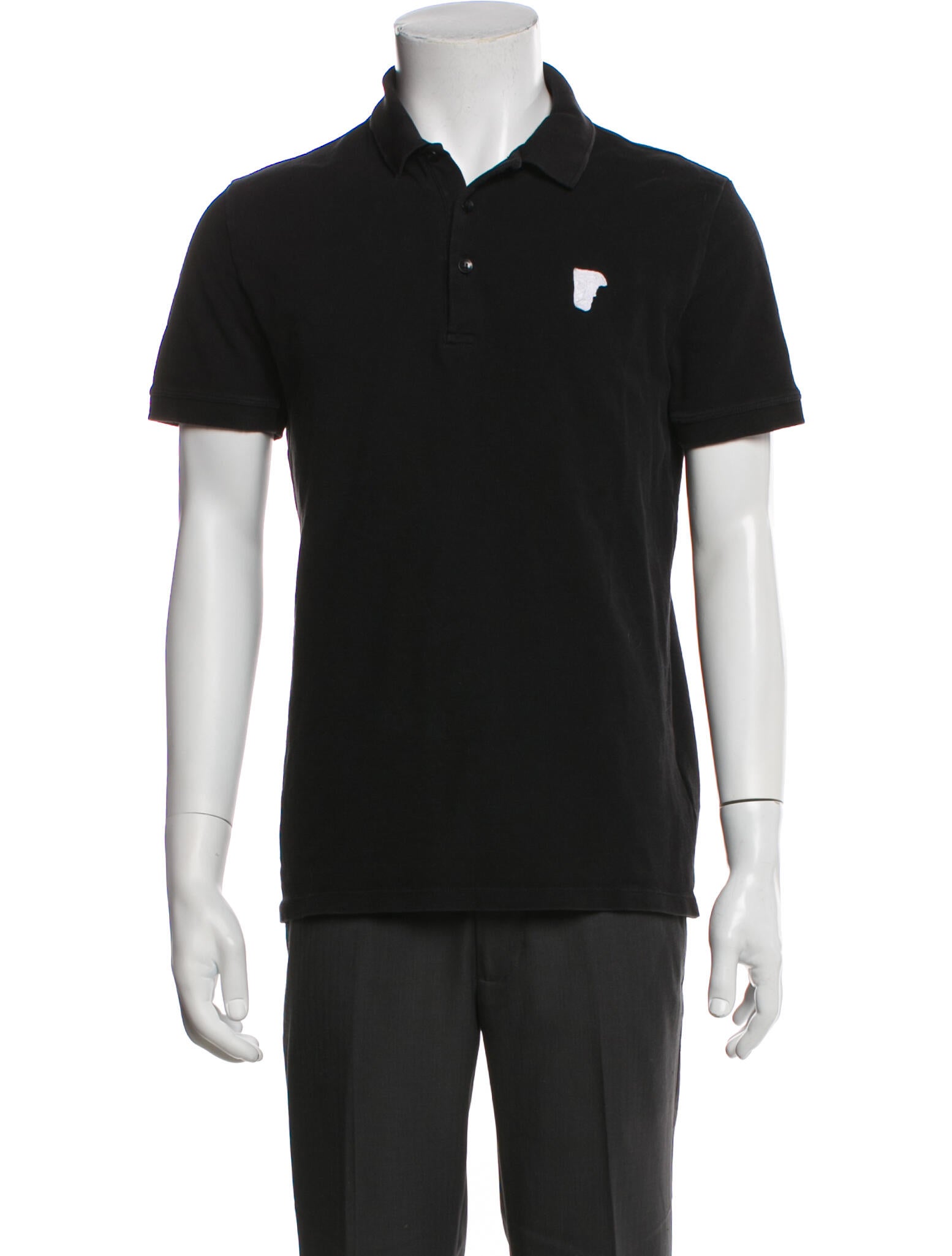 Versace Collection Medusa Insignia Short Sleeve Shirt