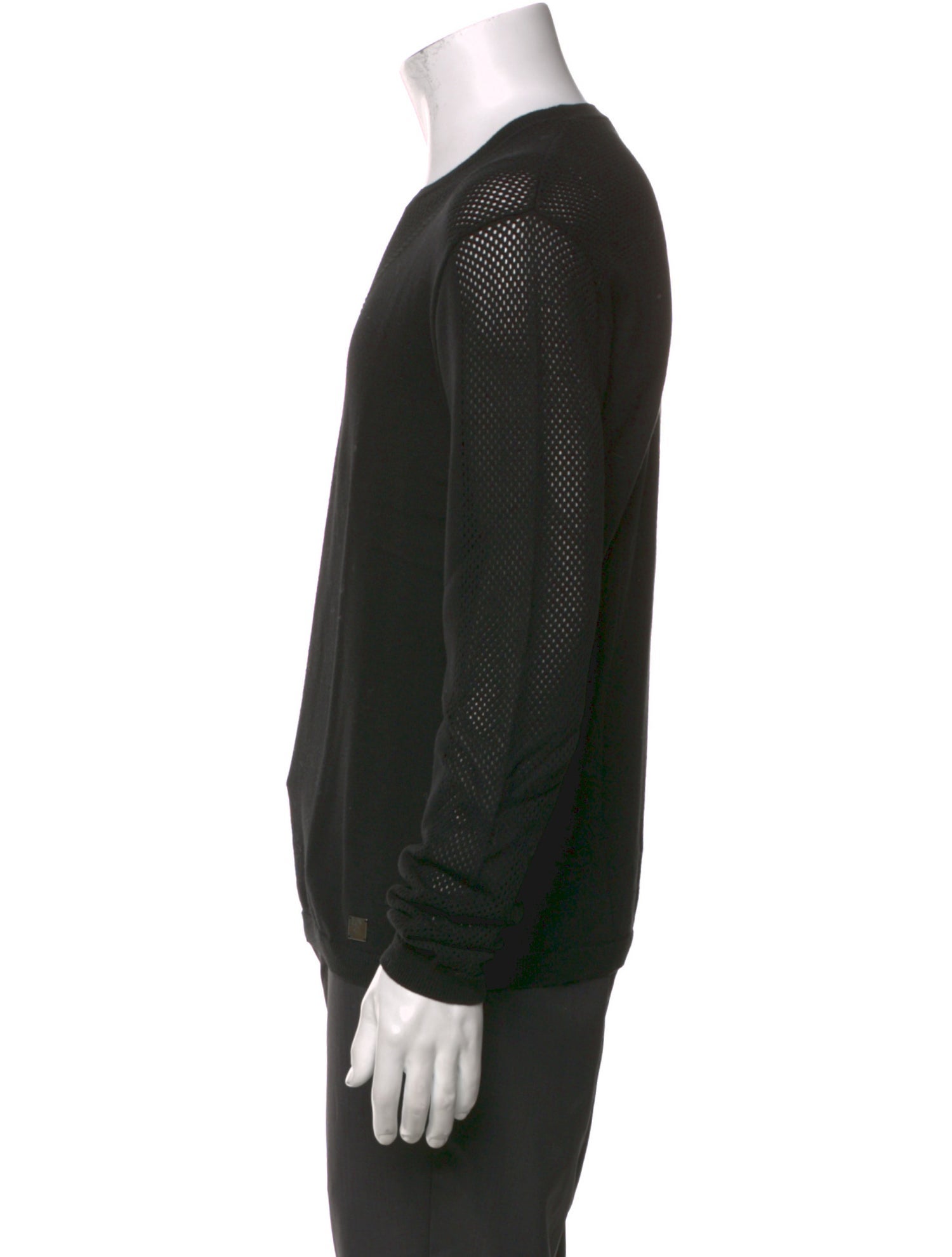 Versace Collection Crew Neck Long Sleeve Pullover