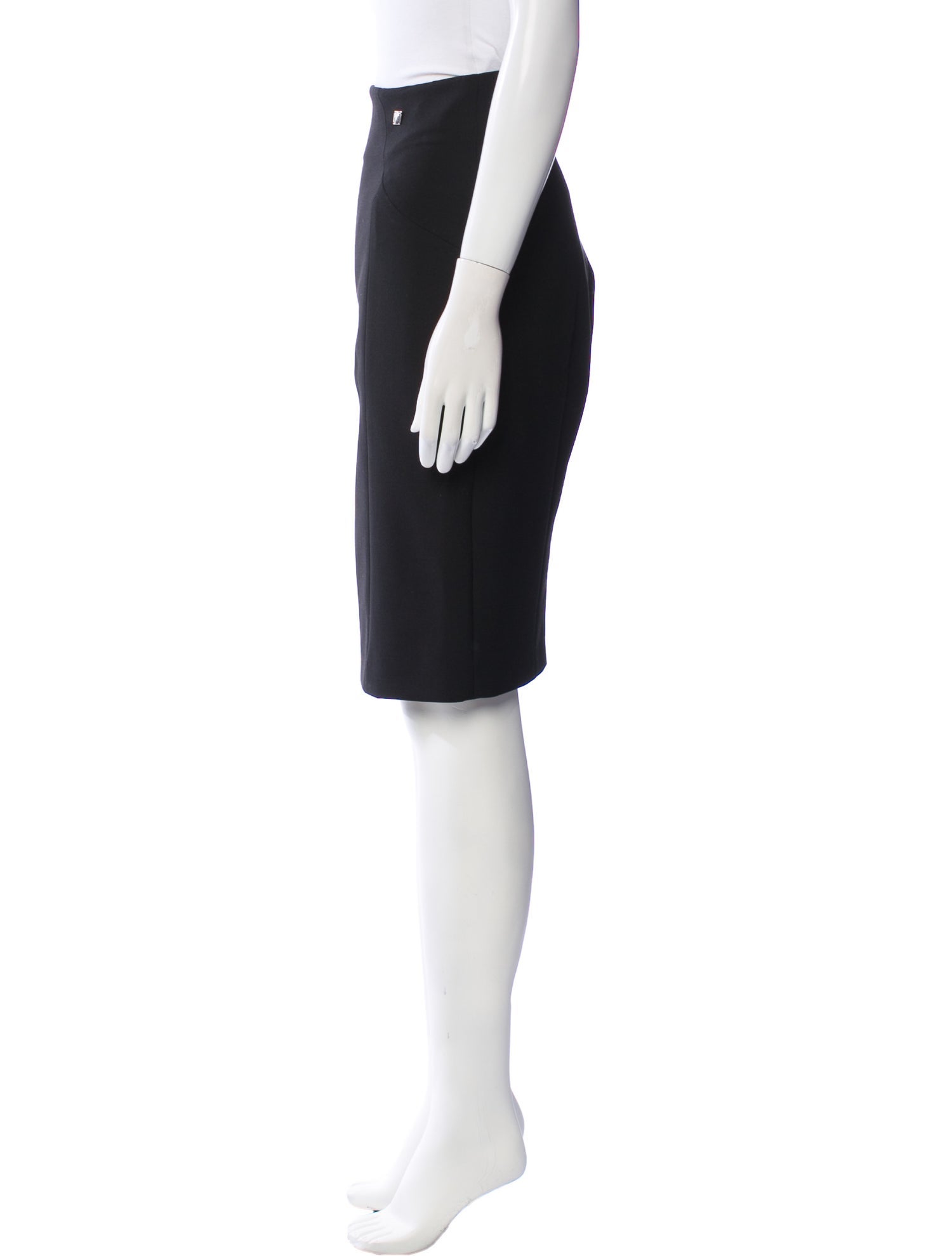 Versace Collection Lace Trim Embellishment Knee-Length Skirt