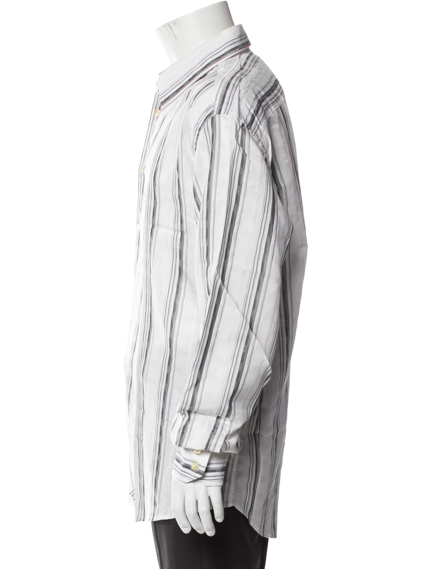 Versace Collection Striped Long Sleeve Shirt