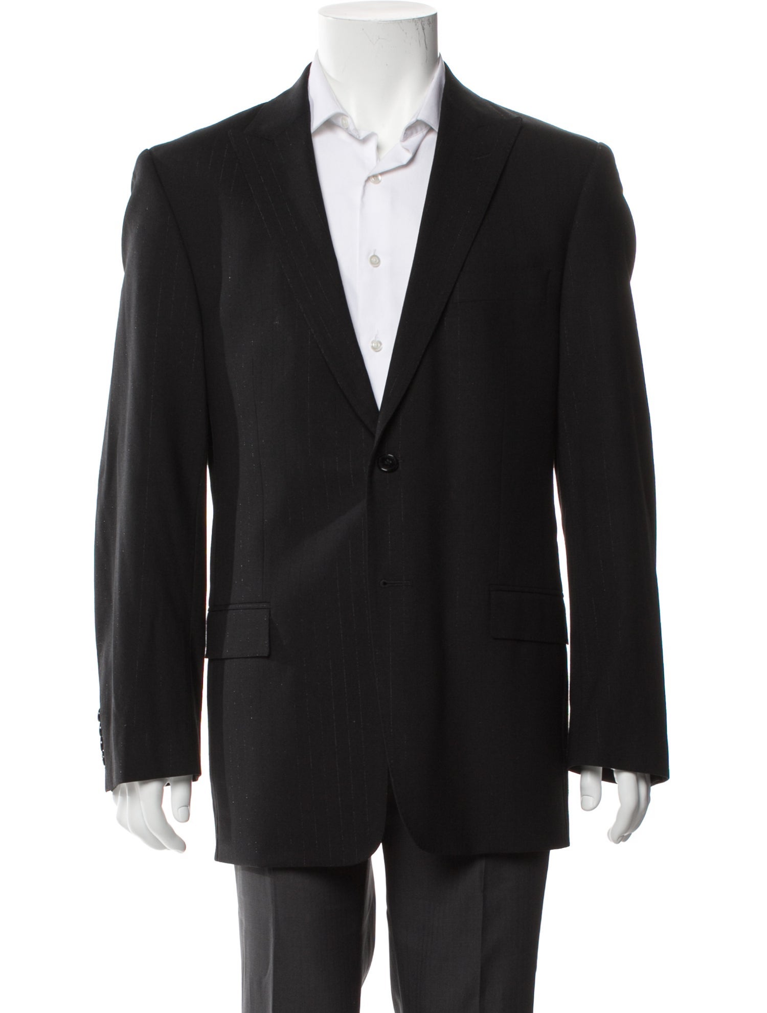 Versace Collection Wool Overcoat