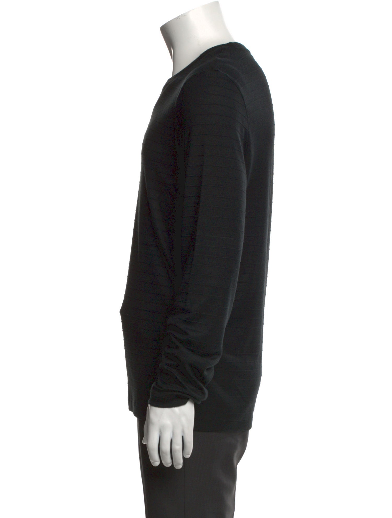 Versace Collection Patterned Crew Neck T-Shirt