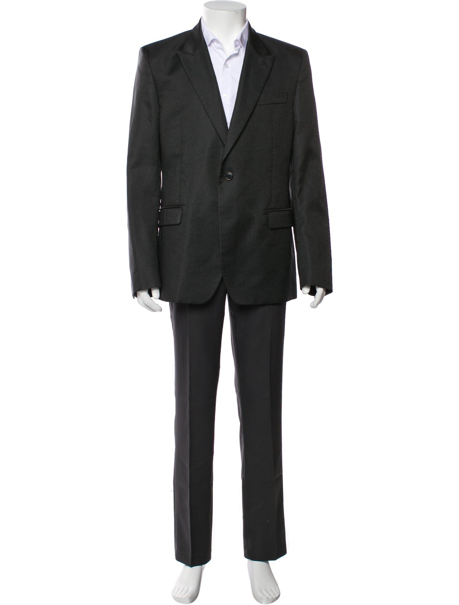 Versace Collection Solid Wool Blazer