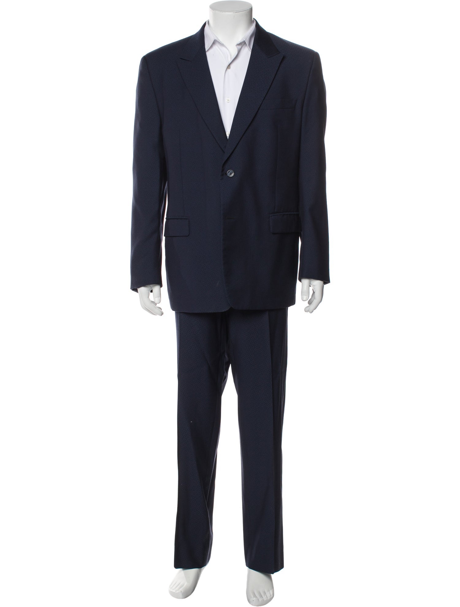 Versace Collection Wool Two-Piece Suit