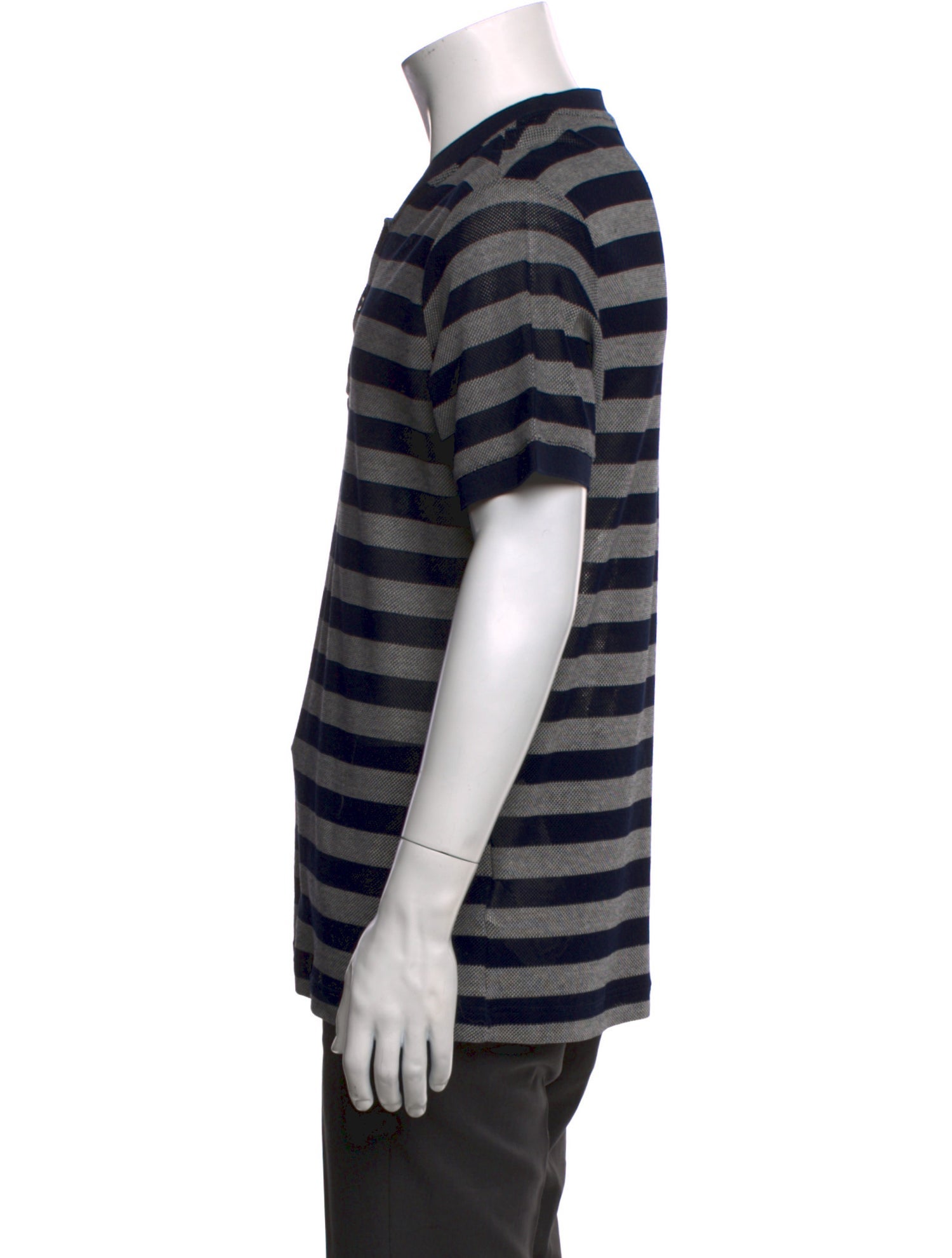 Versace Collection Striped Short Sleeve Shirt