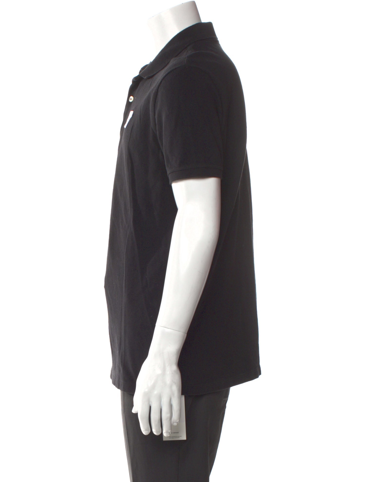 Versace Collection Medusa Insignia Crew Neck Polo Shirt