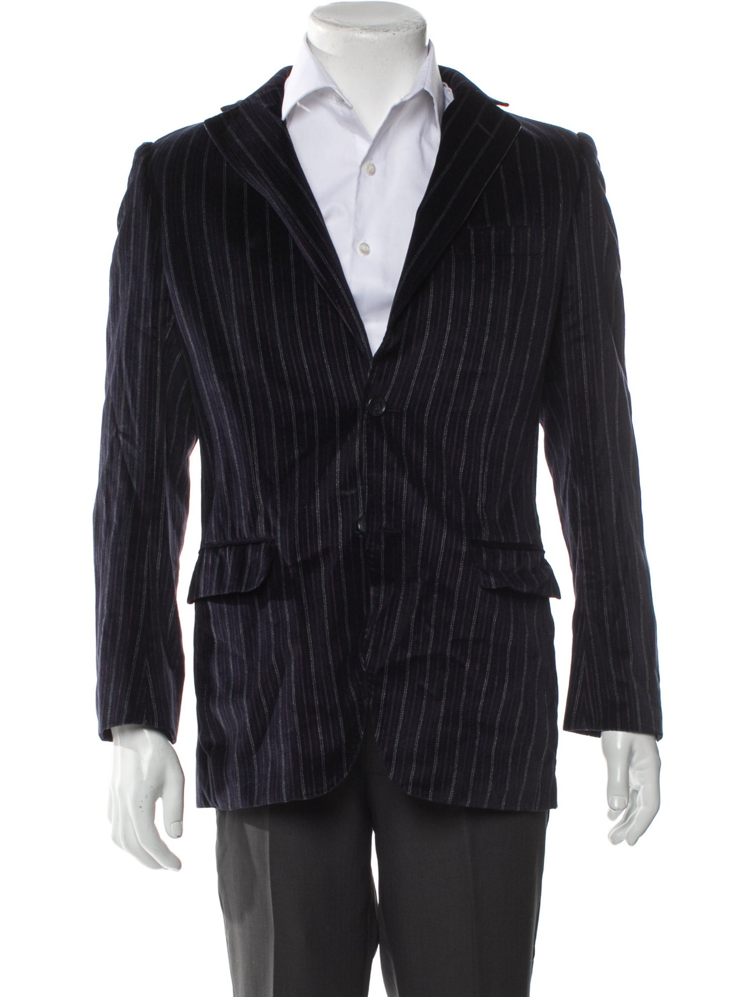 Versace Collection Striped Blazer