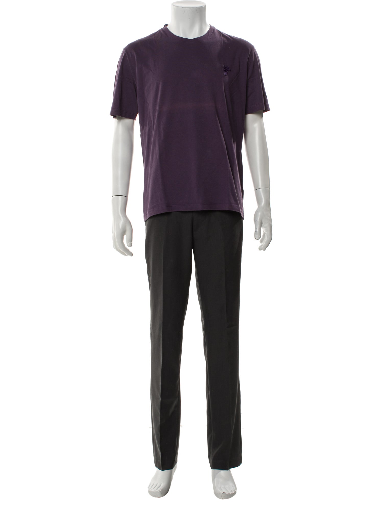 Versace Collection Crew Neck Short Sleeve T-Shirt