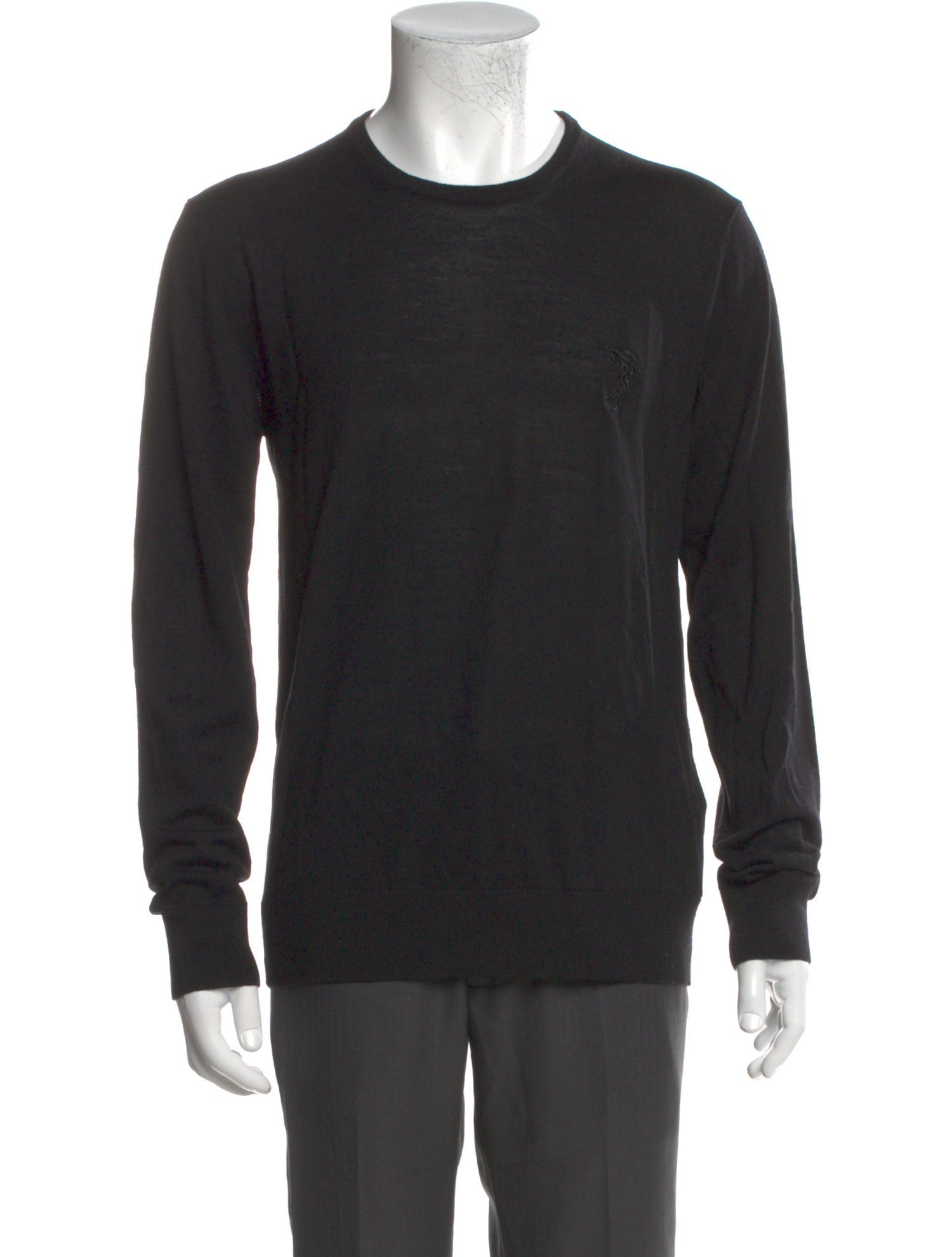 Versace Collection Wool Crew Neck Pullover