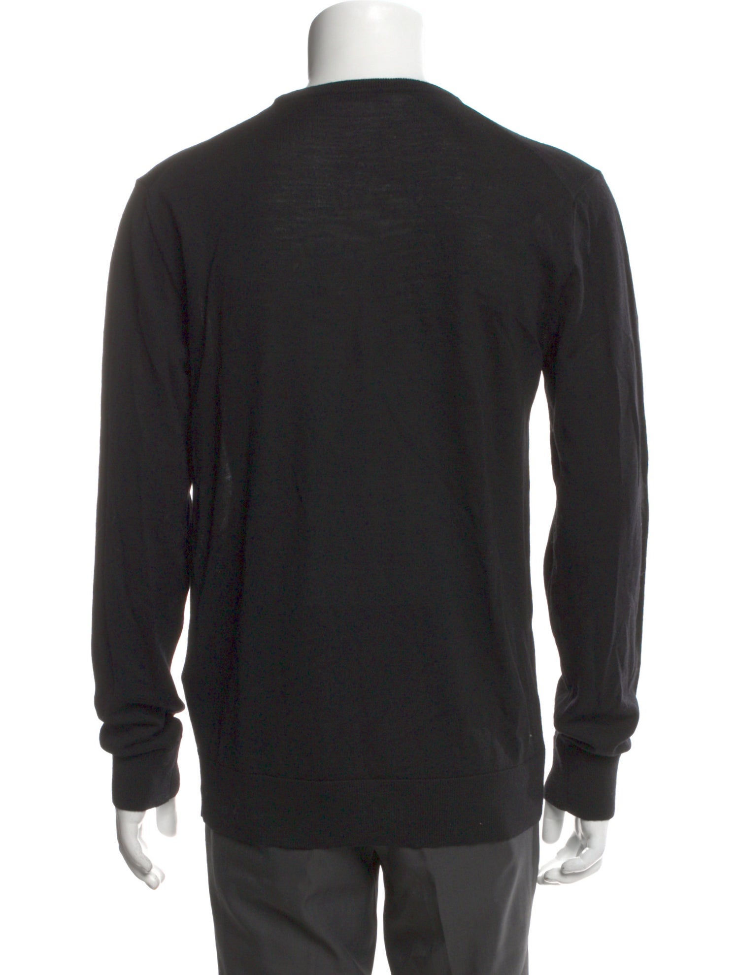 Wool Crew Neck Pullover