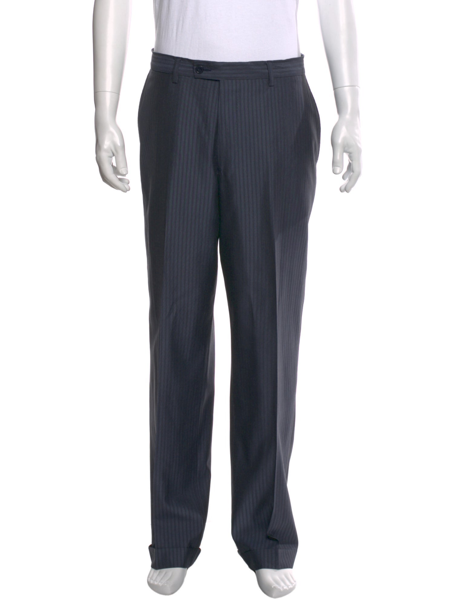 Versace Collection Wool Dress Pants