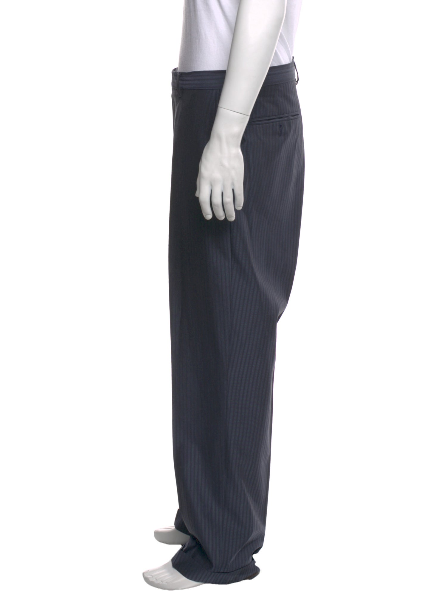 Versace Collection Wool Dress Pants